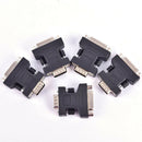 DVI to VGA Adapter VGA Male to DVI 24+5 Pin Female Converter for Computer NF Gw