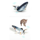 2Pieces Cat Lifelike Electric   Toys Cat Interactive Toys For Cats Supplies