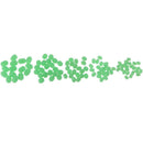 100pcs Luminous Column Float Ball Stopper Space Beans Fishing Accessories