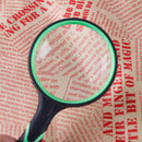 High Definition 10X Handheld  Magnifier Magnifying Glass Reading Jewelry Loup ME