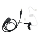 Clip Earpiece Headset PPT For Yaesu Vertex VX-120 VX-127
