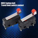 10pcs Mini Micro Limit Switch Lever Arm SPDT Snap Action Momentary Roller