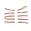 5Pairs 3.7V 1s Lipo Battery Male&Female Plug Charging Cable RC Parts FT 3C