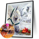 5D DIY Diamond Painting Full Drill Mosaic Kit Horse Cross Stitch (T356)