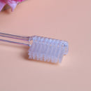 Portable folding outdoor travel camping toothbrush foldable plastic toothbrus Bj