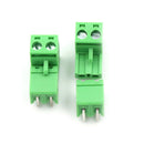 20pcs 5.08mm Pitch 2Pin Plug-in Screw PCB Terminal Block Connector OZ