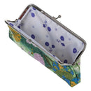 Women's Coin Purse Flower Pouch Wallet Money Bag(green)