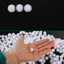 Pompoms for Craft Making and Hobby Supplies, 500 Pieces,1.5 cm(White)