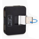 Wireless Micro-USB 2.0 4-Port Distributor Multi Hub Splitter Power For Comp B9E7