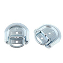 2pcs Trailers D-Ring Rope Tie Down Anchor w/ Recessed Pan for Truck Flatbed