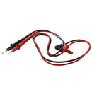 1000V Banana Plugs Detachable Tip Multimeter Probe Test Lead Black Red Pair T5U4