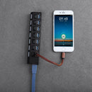 USB 3.0 7 Ports Hub Splitter Adapter with ON/OFF Switch for Tablet Laptop