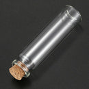 5 Pcs Small Vase Tiny Glass Bottle Jewelry Vial Potion Tie Plug Size:7.9cm  N6Z3
