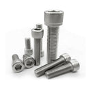 180pcs 304 Stainless Steel Cylindrical Hex Screw Nut Combination M2 A2-70 PQF