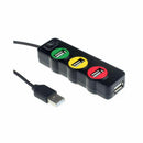 High Speed 4 Port USB 2.0 HUB Splitter Towed Adapter Converter For PC Laptop YQP