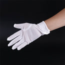1Pair White Formal Gloves White Honor Guard Parade Santa Women Men Inspection oc
