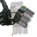 250000LM 5X T6 LED Headlamp Rechargeable Head Light Flashlight Torch Lamp
