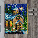 Christmas Latch Hook Kit Cushion Carpet Mat Rug Making DIY Embroidery Art Crafts