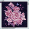 Pink 5D DIY Flower Diamond Painting Embroidery Cross Stitch Home Decor Gift