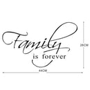 Family Is Forever Saying Art Wall Stickers For Living Room Bedroom DecoratioY Hn