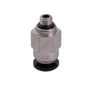 10Pcs 5mm Male Thread 4mm Push In Joint Pneumatic Connector Quick Fittings A1T7