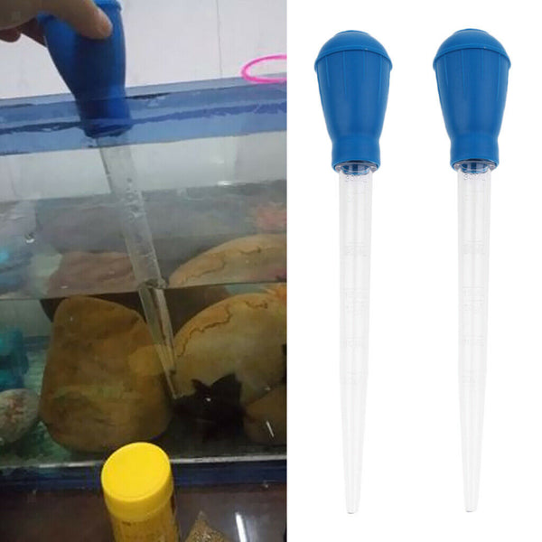 Pack of 2 Aquarium Pipette, Liquid Fertilizer Feeder Accurate Dispensing for