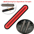 3 in 1 Neon LED RV Trailer Truck Flowing Turn Signal Brake Rear Tail Light Lamp
