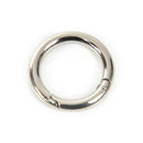 5pcs circle metal carabiner hook snap round clip hook keychain outdoor 35mm 3c