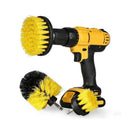 3pcs Eletric Drill Brush Tile Grout Power Scrubber Cleaning Tub Cleaner Com A7N3