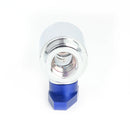 G1/4 Thread Vent Valve Water Ball Valve for PC Water Cooling System (Blue) A