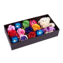 1 box Rose Flower Soap Gift box for Bath - Perfect Valentine's day Gift wit
