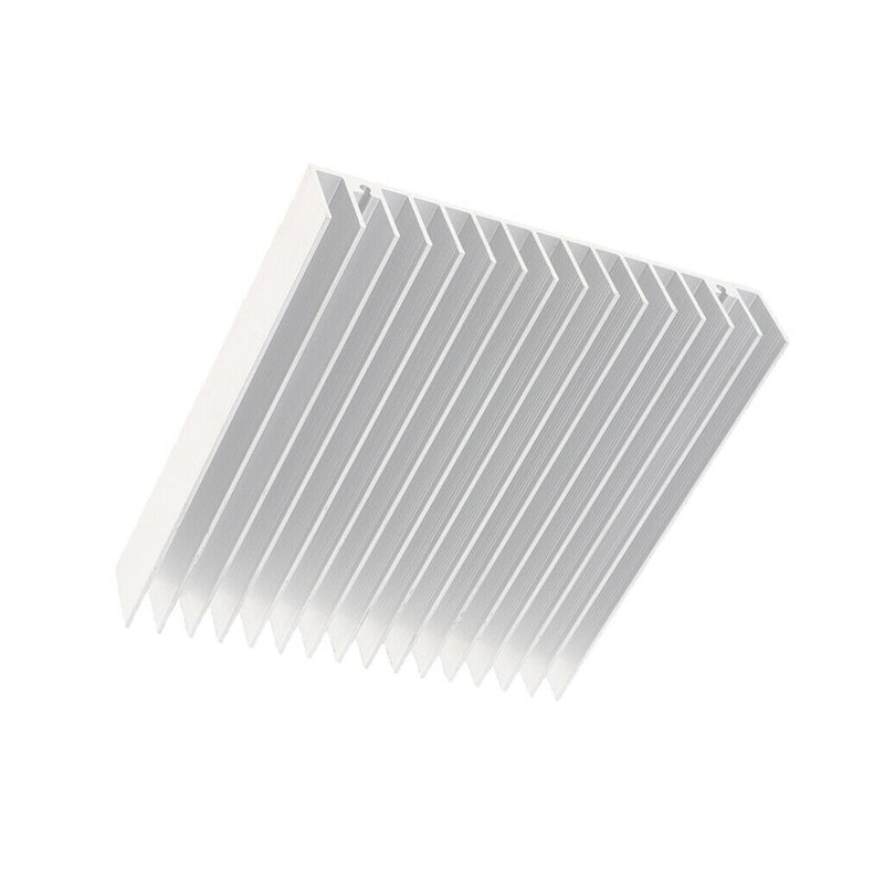 100x100x18mm Aluminum Heatsink For Computer, IC, Power Electric Device, LED