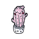 Cartoon Cute Potted Plant Brooch Badge Unisex Shirt Enamel Pins (Style 2)  A