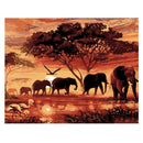 Elephant Diamond Painting Needlework Full Diamond Cross Stitch