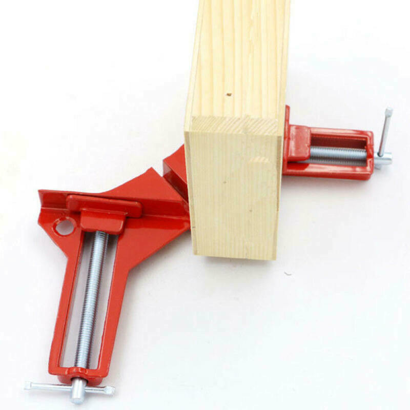4x 90 Degree Right Angle Clip Clamps Corner Holder Woodworking Hand Tools  DAP