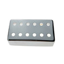 52mm Chrome Metal Guitar Pickup Cover, 12 Holes Pickup Cover for ST Guitar
