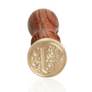 Sealing Wax Classic Initial Wax Seal Stamp Alphabet Letter J Retro Wood A