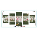 5D DIY Full Drill Diamond Painting Flower Cross Stitch Embroidery 5-picture