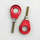 Red 15mm Chain Adjuster Block Tensioner for Pit Quad Dirt Bike ATV CRF50