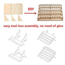 Paint Bottles Rack DIY Paint Brushes Display Rack Storage Stand,Painting Br