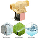 DC12V Normally Closed Brass Thread Electric Solenoid Valve for Water Control