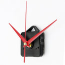 Red Long Hands Quartz Wall Clock Spindle Movement Mechanism Part DIY Repair