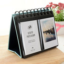 68-Pocket Desk Calendar Album for Fuji Instant Mini 8 9 70 50s Film Sky Blue