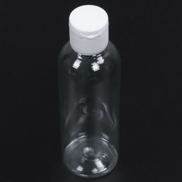 20 Pieces 100ml Plastic shampoo bottles Plastic Bottles for Travel Containe H5Q4