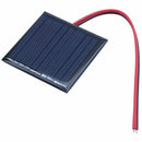 0.25W 5V DIY solar panels Dijiao board then electronic wire polysilicon boa J8W9