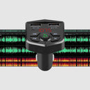 Hands-free Bluetooth 5.0 Car Kit FM Transmitter USB Charger Adapter MP3 Player