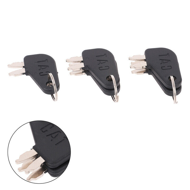5Pcs 8H5306 Master Disconnect Ignition Key Fits Cat Equipment BatteryS Cy