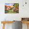 Painting By Numbers Kit DIY Village Scenery Canvas Oil Art Picture Craft