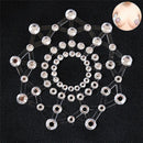 1 Pair Sexy Self Adhesive Nipple Cover Temptation Transparent Bra Accessories  Z