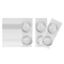 Aluminium Lids For  Reusable Capsules - Foil Seals: Fill Your Own 50pk